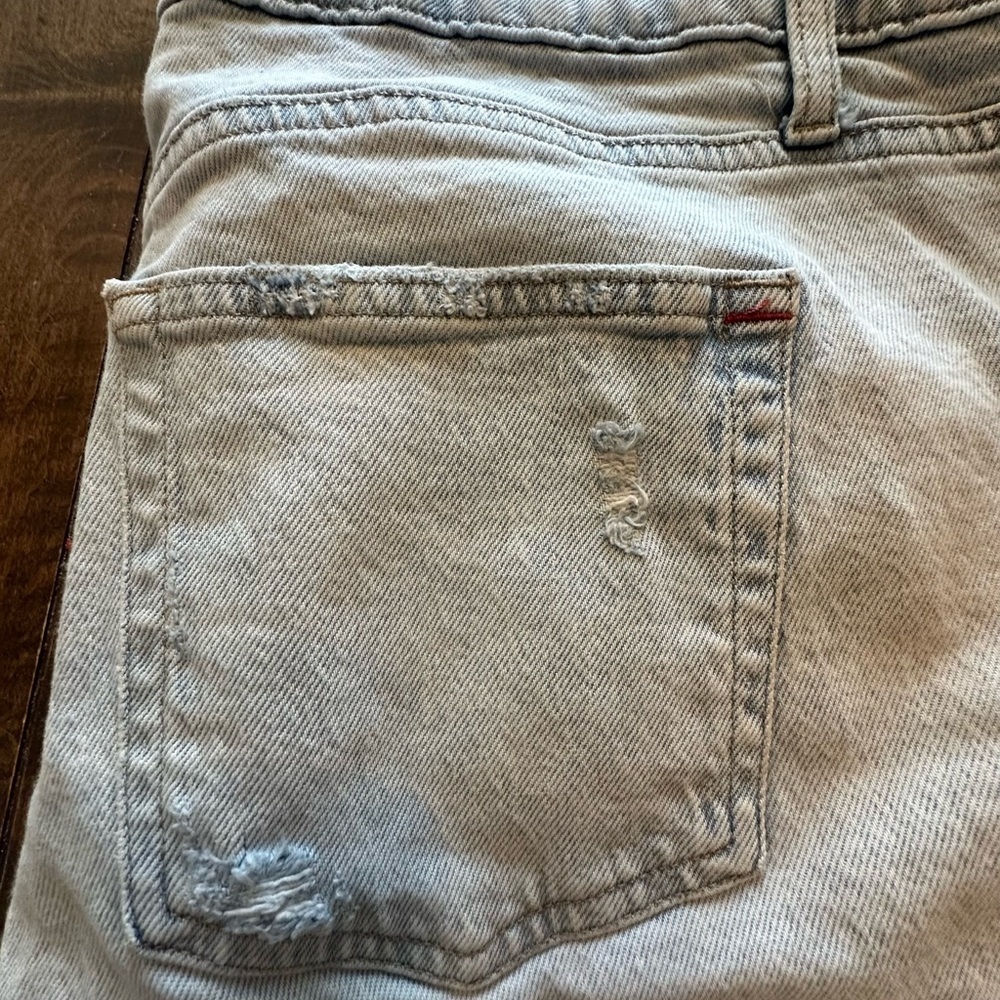 Edgely Light Blue Denim Distressed Jeans - Picture 9 of 9